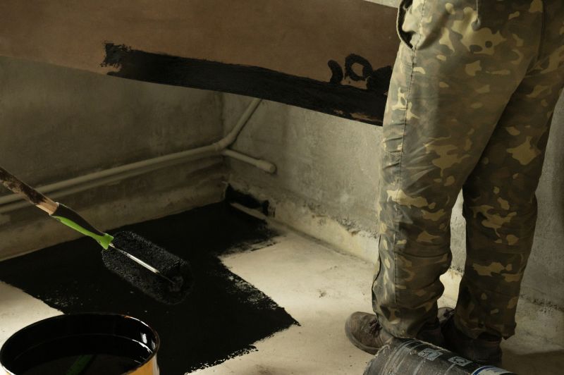 Waterproofed Basement After Completion